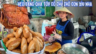 🟢Cận cảnh khách đứng chờ,phải mua bằng được heo quay Kim Mai ngon nhất Sài gòn