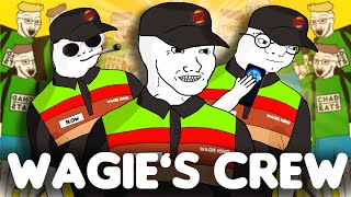 WOJAK DOOMER WORKS WITH THE FAST FOOD CREW AT BURGER KING