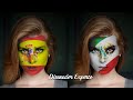 Cómo Pintar la Bandera en la Cara en Photoshop - Tutorial de Photoshop con Efecto de Pintura Facial