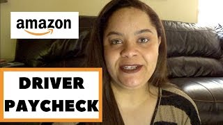 How Much Amazon Delivery Drivers Make?! A Real Paycheck! DC Metro Area