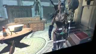skyrim ps3 lydia in forsworn armor