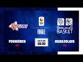 Trophe coupe de france sniors masculins  finale  pays de fougres vs beaujolais basket