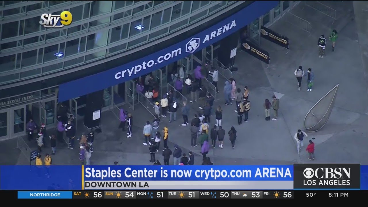 Staples Center becomes Crypto.com Arena in name rights deal - Los Angeles  Times