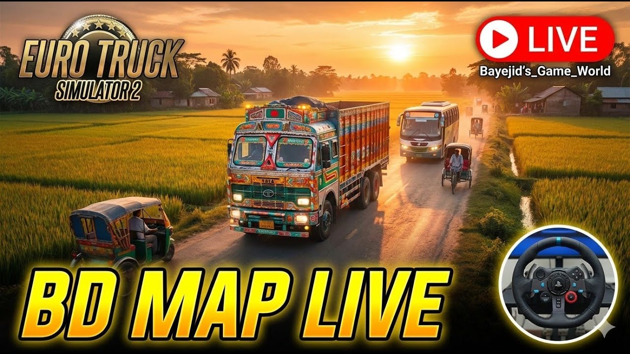 ETS 2 Play with BD Next Gen Map - YouTube