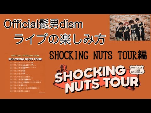 髭男のライブの楽しみ方 「SHOCKING NUTS TOUR編」