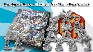 Board Game Heaven Preview: Core Clash Kickstarter (Boar Studio) - Epic Mech Battles screenshot 4