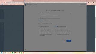 Creating Google Assignments in Canvas