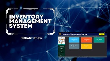 Inventory Management System | Demo Video | Python | Nishant Study