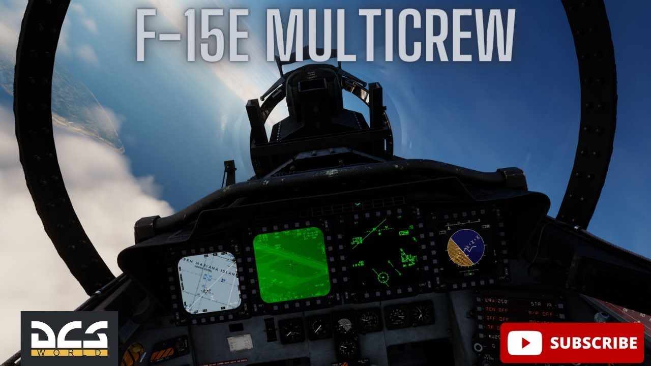 DCS F-15E Multicrew WSO Training (Controls link in the description ...