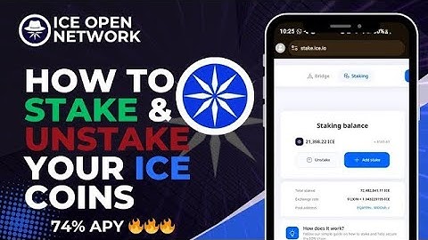 Full Video On How To Bridge Your $ICE from $BSC to $ION  chain & to Stake Your $ICE. #iceblockchain