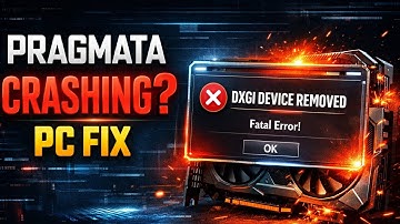 Fix Pragmata Demo Crashing on PC | DXGI Device Removed & Fatal D3D Error