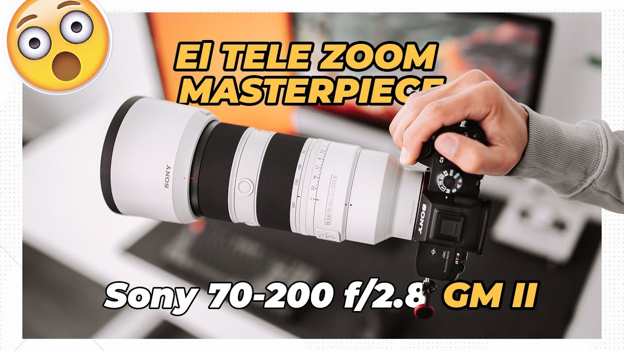 Sony FE 70-200mm F2.8 GM OSS II +おまけ Lente Sony FE 70-200mm f/2.8 GM OSS II. Estoque Disponível