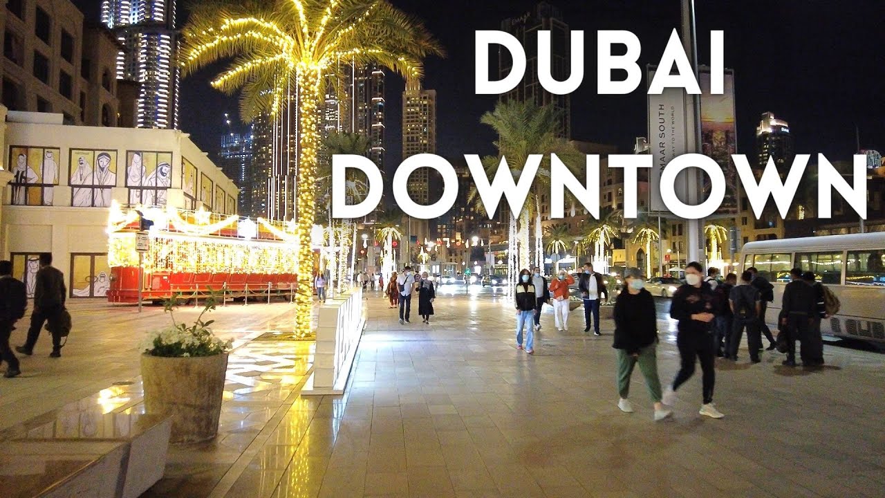 Read more about the article [4K] Dubai Downtown, Burj Khalifa, Fountain show, walking tour