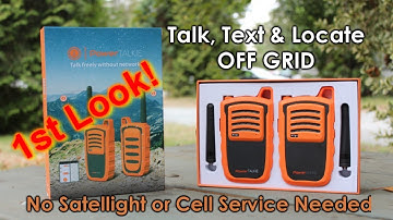 Power Talkie: The New Way to Talk, Text & Locate Off Grid