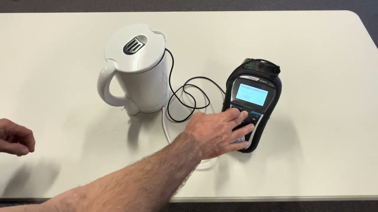 Class 1 Appliance Test using a Portable Appliance Tester (PAT)
