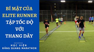 Bài tập tốc độ với thang dây trong chạy bộ | Học Viện Đăng Quang Marathon