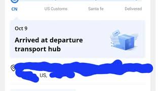 Arrived At Departure Transport Hub Meaning On AliExpress