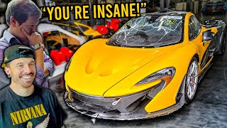 I Showed My Flooded 2000000 Mclaren P1 To Famous Car Youtubers And They Called Me Crazy