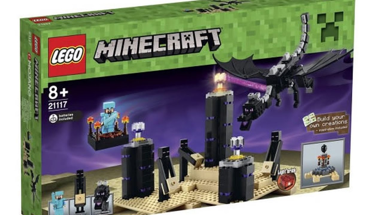 LEGO Minecraft Set Pictures Revealed 2015 - YouTube