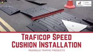Traficop Speed Cushion Installation | Rediweld Traffic