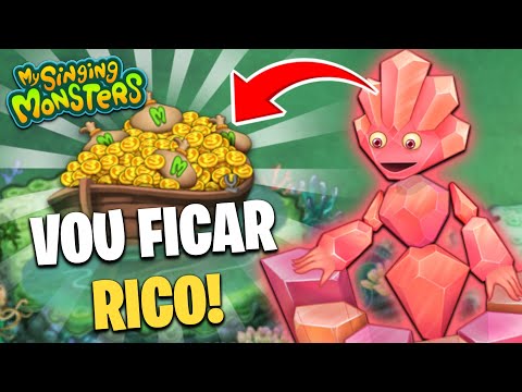 VOU FICAR RICO COM MINHAS FARMS DE MOEDAS! MAS NO MOMENTO... | DIÁRIO MONSTRO | My Singing Monsters