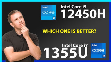 INTEL Core i5 12450H vs INTEL Core i7 1355U Technical Comparison