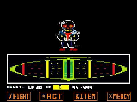 ERROR sans fight! by BossHim - Play Online - Game Jolt