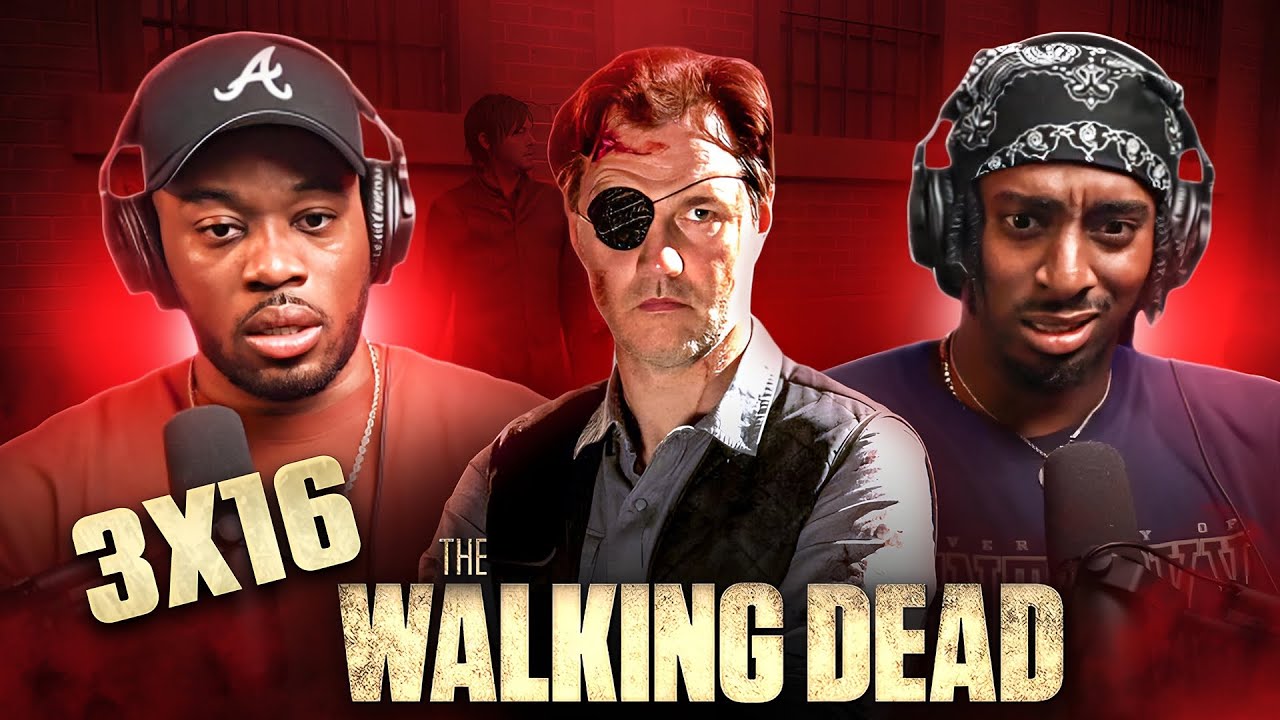 THE WALKING DEAD 3X16 REACTION/ COMMENTARY "Welcome to the Tombs" SEASON FINALE!!! 😱