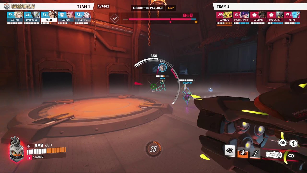 Mercy wants to befriend by DJANGO — Overwatch 2 Replay AVF4G2