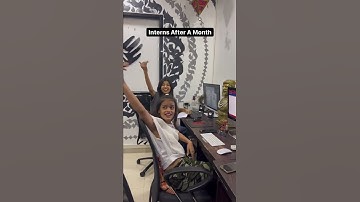 Interns on Interview vs Intern After a Monrh | ChakliArt | #AgencyLife #Internship