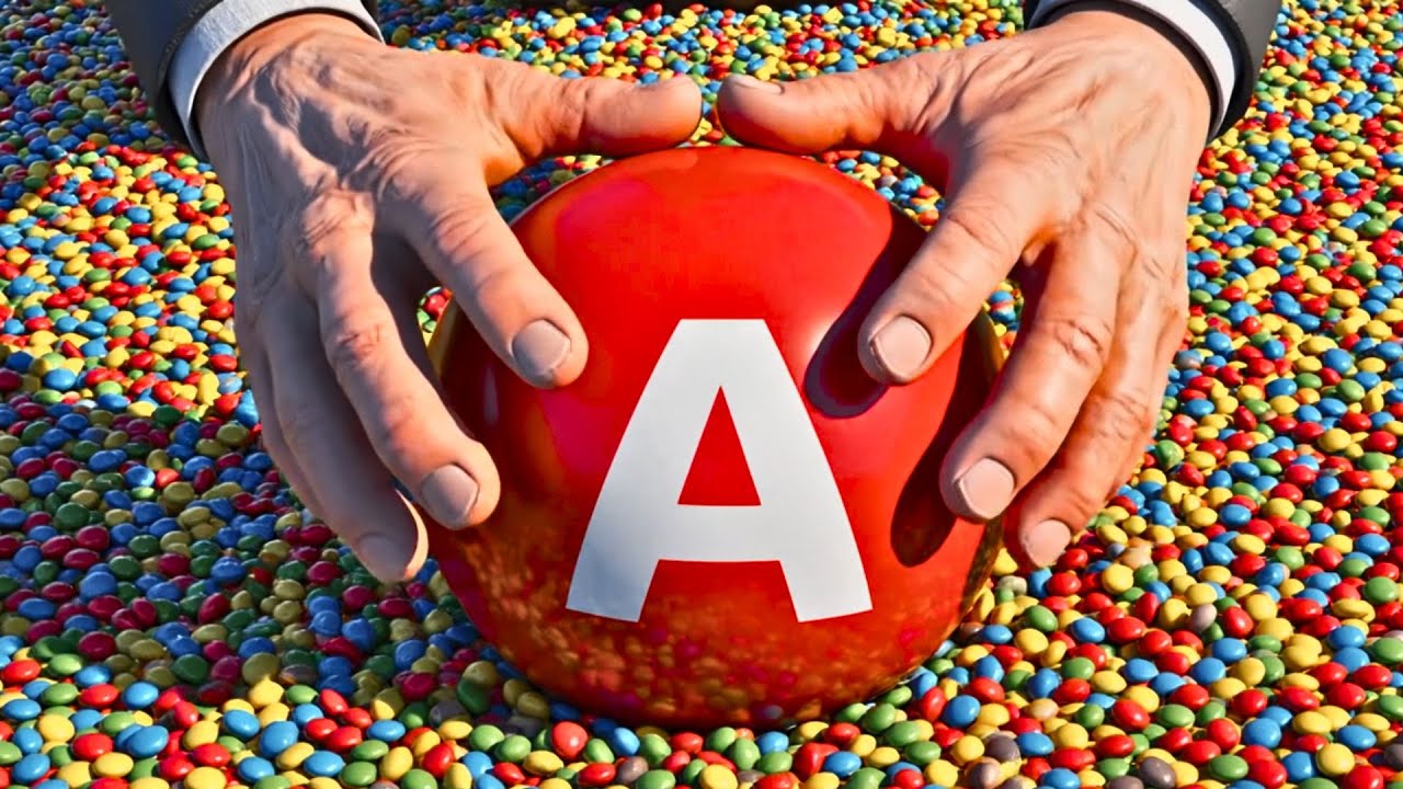 Which Candy Holds Your Name in the Ocean of Letters? 🍬