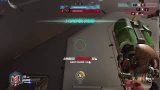 Overwatch: RoadHog Mastery - Hooking Pharah Pt.1