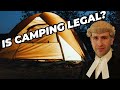 IS IT LEGAL TO CAMP IN UK ENGLAND & WALES? | Right to Roam Laws | Countryside and Rights of Way Act