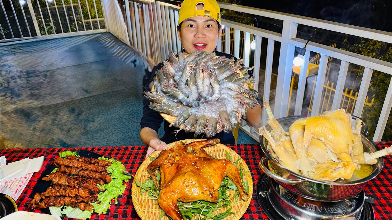 NGA SUMO LIỆU CÓ ĂN HẾT MÂM GÀ NƯỚNG VÀ 3KG TÔM SỐNG CHƯA BAO GIỜ CÓ AI VƯỢT QUA NÀY KHÔNG ?