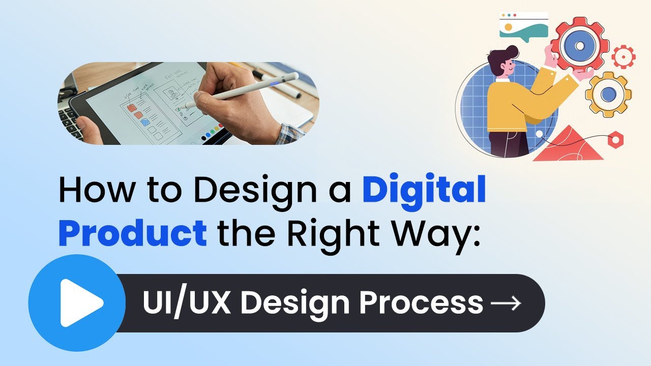 How to Design A Digital Product the Right Way: UI UX Design Process ...