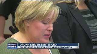 Drunk driver sentenced in April crash