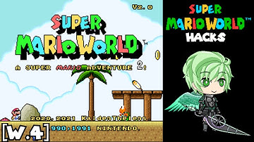 SMW Hack: SMW: A Super Mario Adventure 2 - World 4