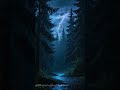 Peaceful Forest Thunderstorm ⚡🌧️ #asmr #rainambience #rainambience #sleepsounds #cozyambience