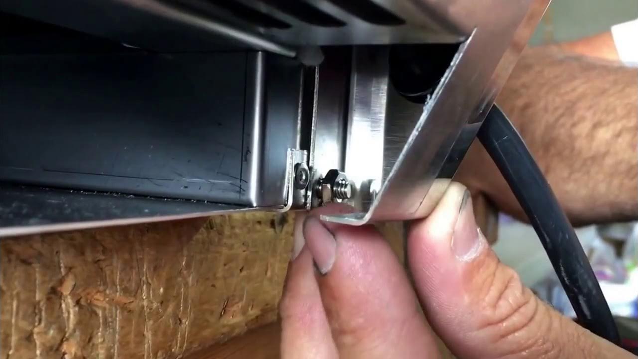 How to open the control panel on a Fire Magic Electric Grill YouTube