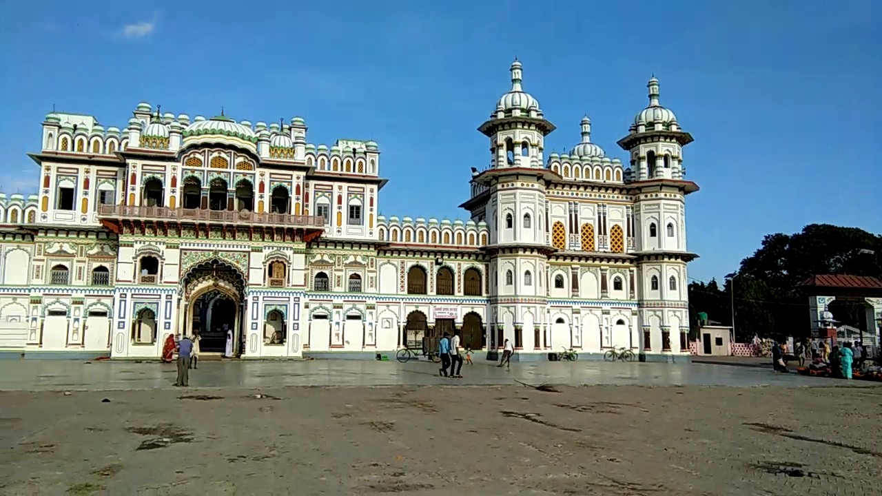 Janki mandir janakpur(nepal) Ram ji ka sasural - YouTube