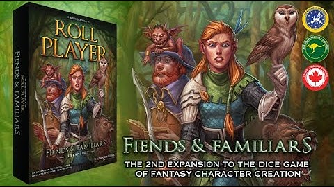 Live Unboxing FIENDS AND FAMILIARS Expansion For ROLL PLAYER Board Game