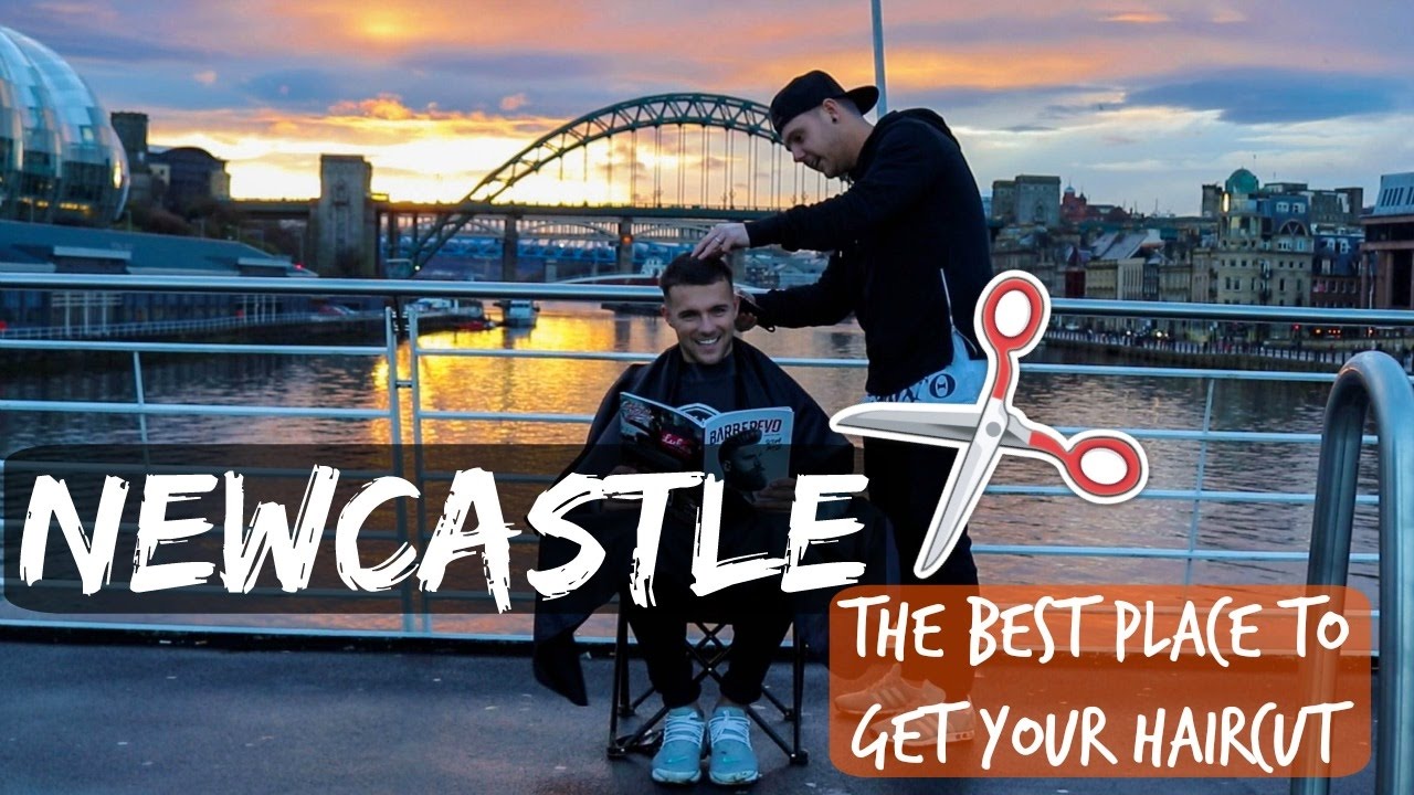 The BEST Place To Get A Haircut - NEWCASTLE - YouTube