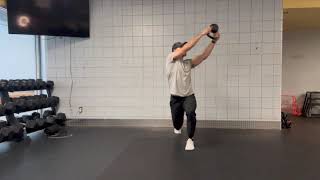Aidan Wright | KB Iso Split Squat Chop & Lift