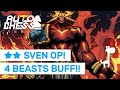 ★★ SVEN BUILDS!! Dota Auto Chess EPIC 4 BEAST WARRIOR SVEN!