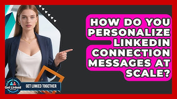 How Do You Personalize LinkedIn Connection Messages At Scale? - Get Linked Together