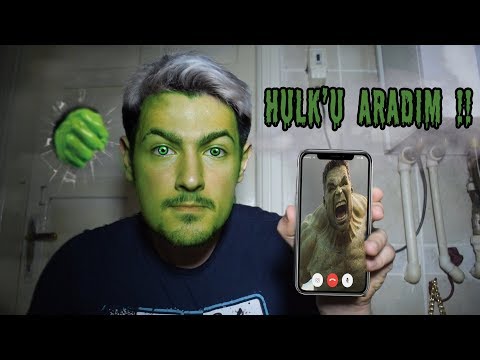 HULK'U GECE SAKIN ARAMAYIN !! (DELİRDİ !!!)