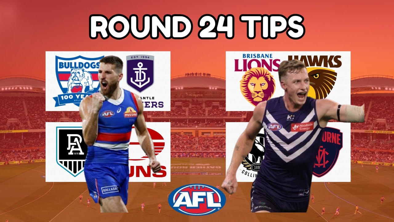 Round 24 AFL Tips + Margin Comp 2025 (Final Round)