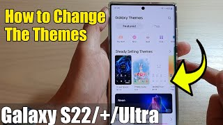 Galaxy S22/S22+/Ultra: How to Change The Themes screenshot 4