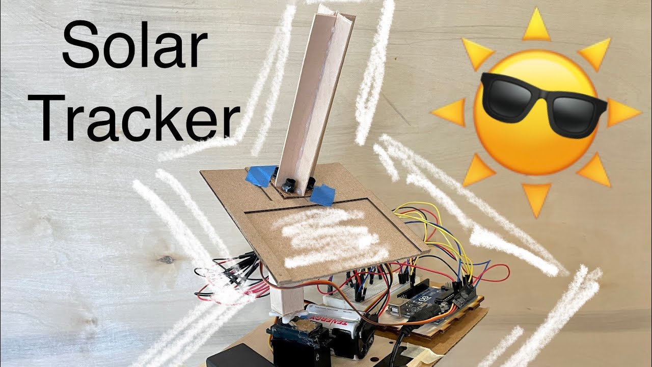 Solar Tracker using LDRs and Arduino Uno - YouTube
