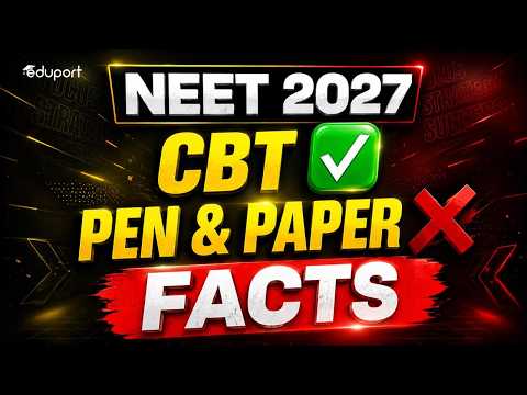 NEET 2027 CBT Mode Update | Everything You Need to Know | Eduport NEET